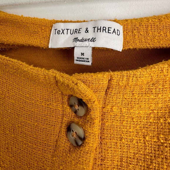 Madewell Texture & Thread Cap Sleeve Dress - Picture 5 of 5